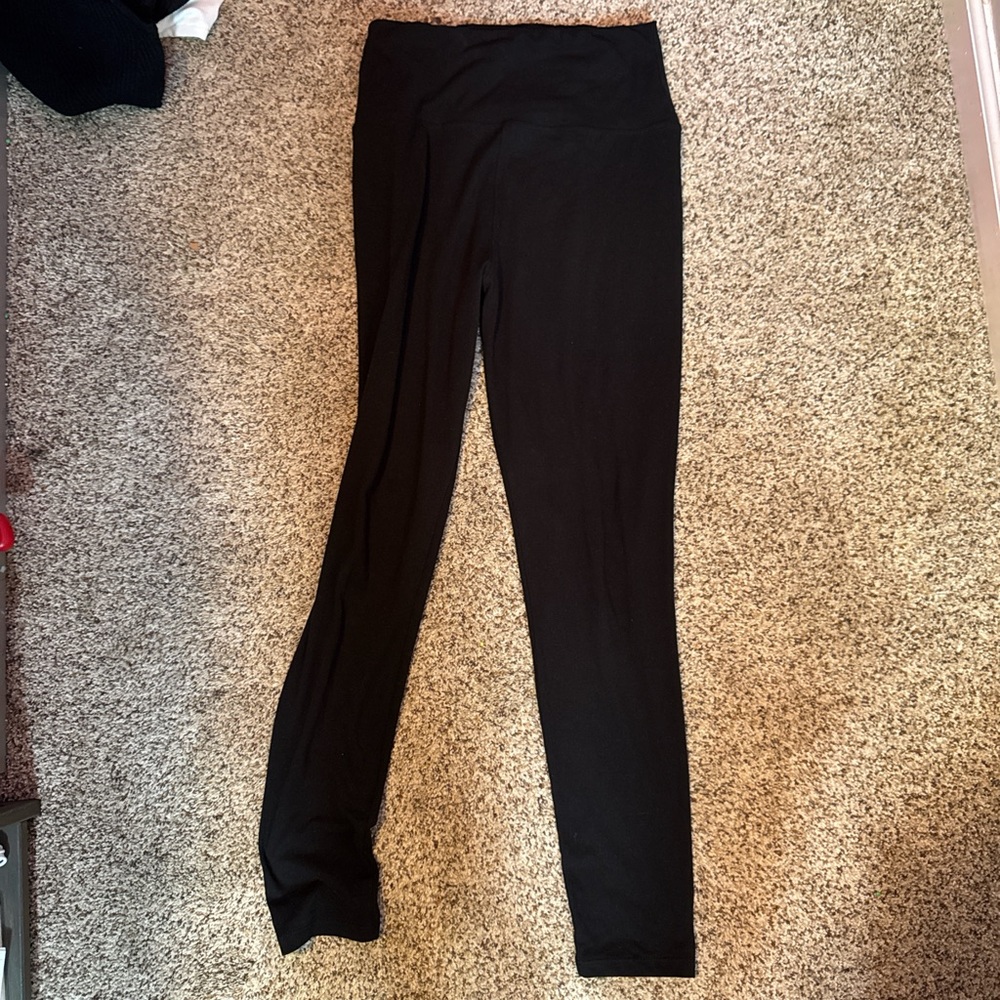 Black High-Waisted Leggings